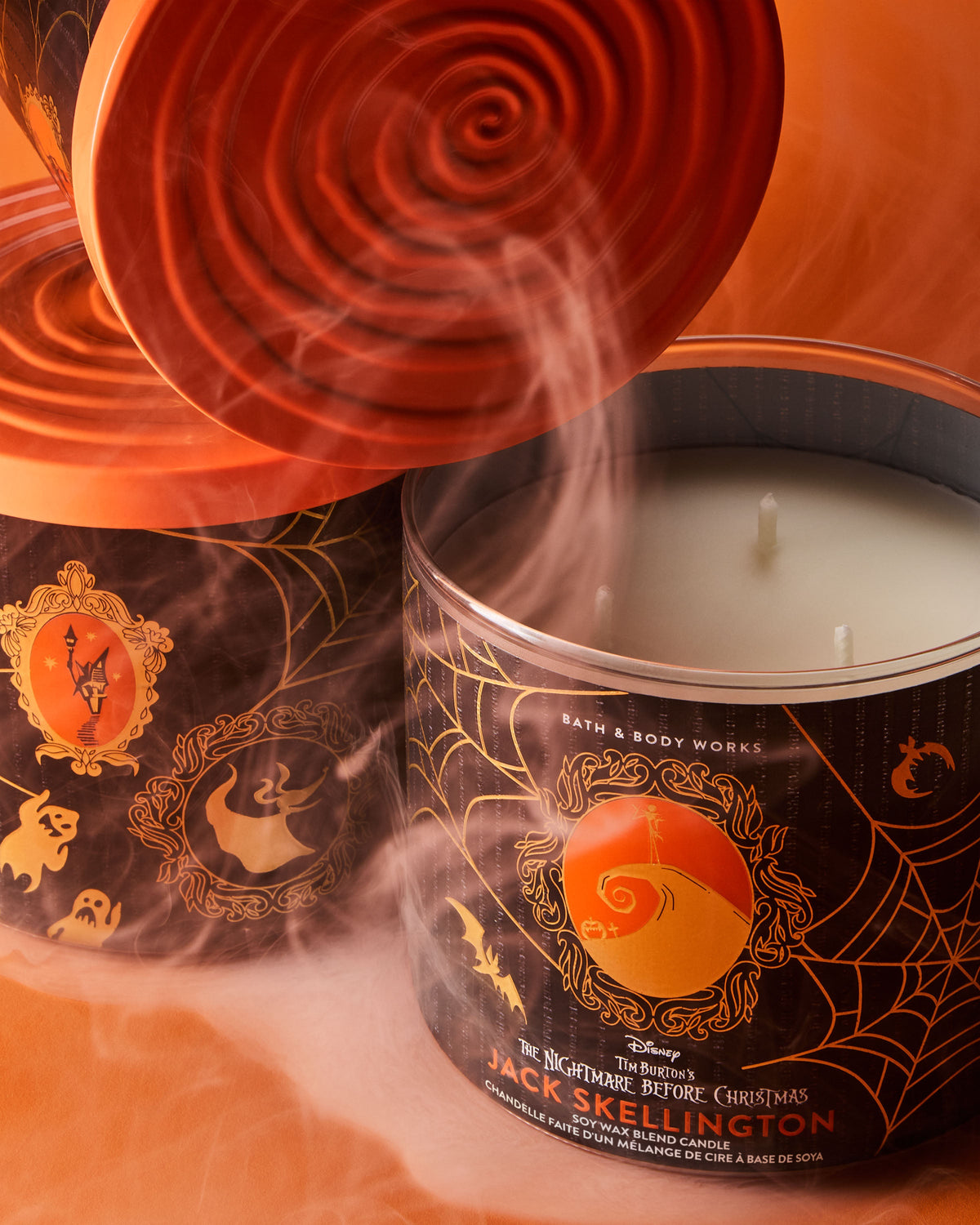 Jack Skellington 3-Wick Candle image 2