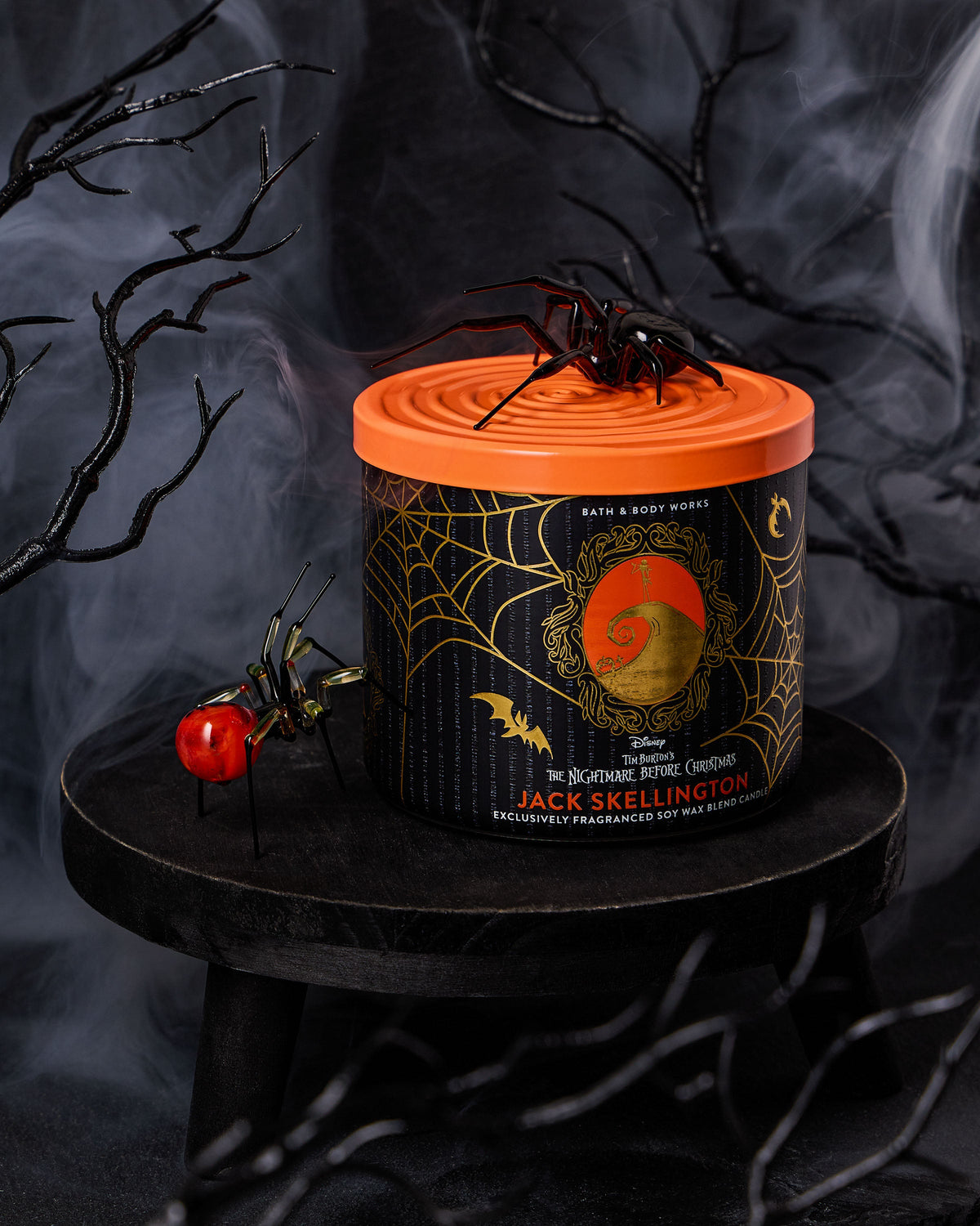 Jack Skellington 3-Wick Candle image 4