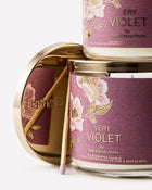 Very Violet 3-Wick Candle image 2