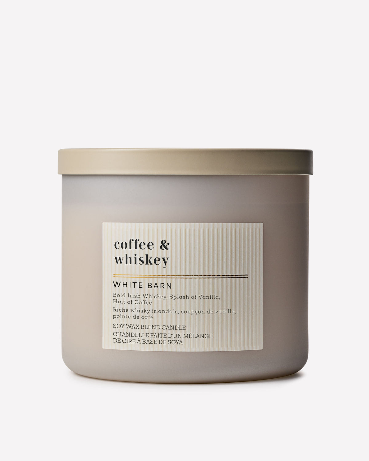 Coffee & Whiskey 3-Wick Candle