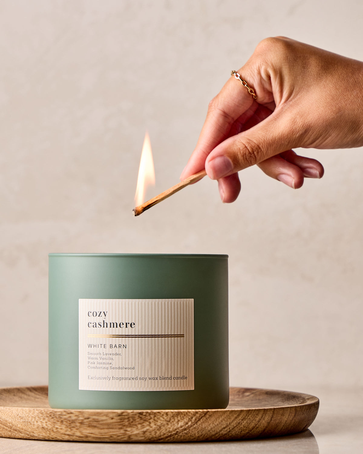 Cozy Cashmere 3-Wick Candle image 4