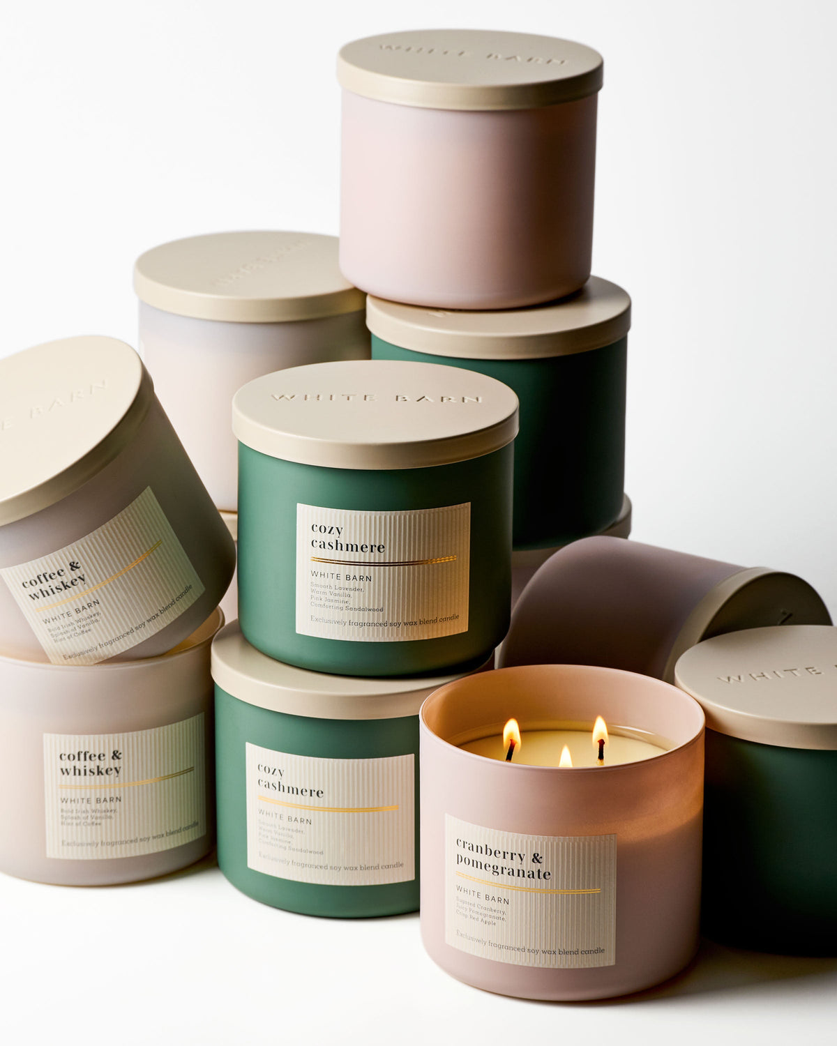 Cozy Cashmere 3-Wick Candle image 5