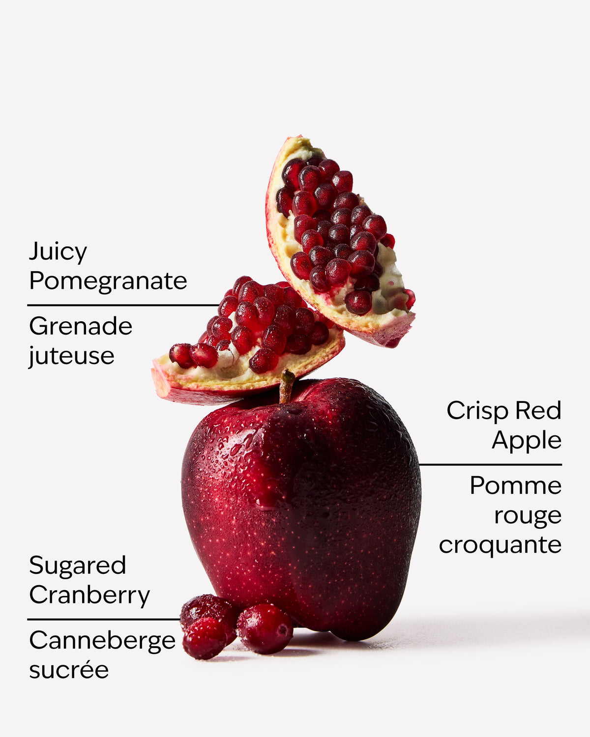 Cranberry & Pomegranate 3-Wick Candle image 3