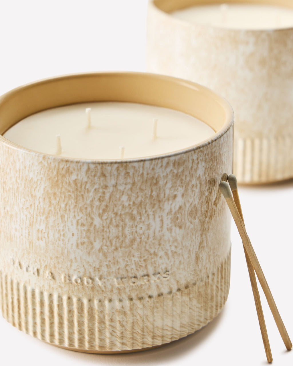 Santal + Amber 4-Wick Candle image 2