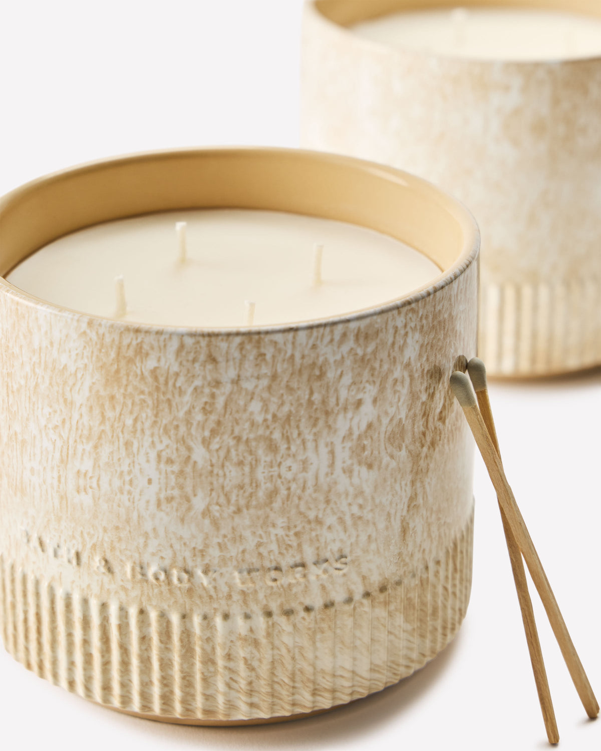Santal + Amber 4-Wick Candle image 2