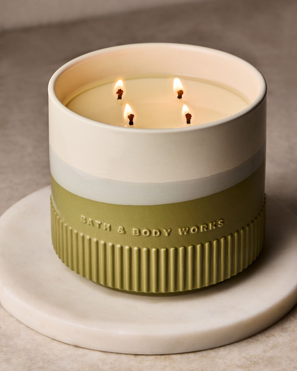 Sea Salt + Musk 4-Wick Candle image 4