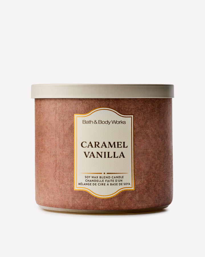 Caramel Vanilla 3-Wick Candle