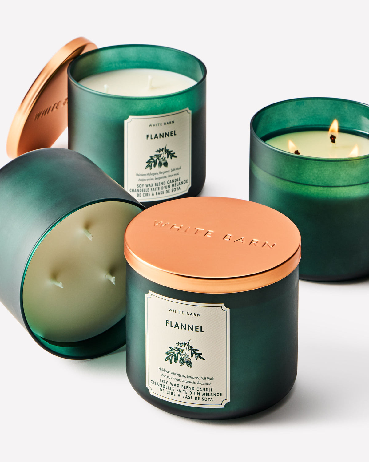 Flannel 3-Wick Candle image 2