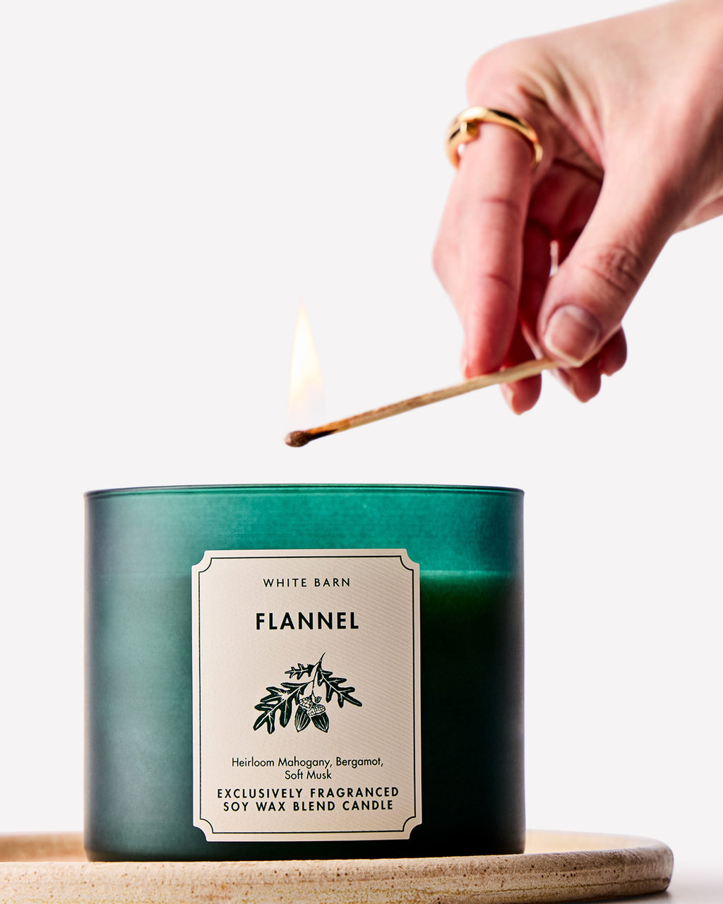 Flannel 3-Wick Candle image 5