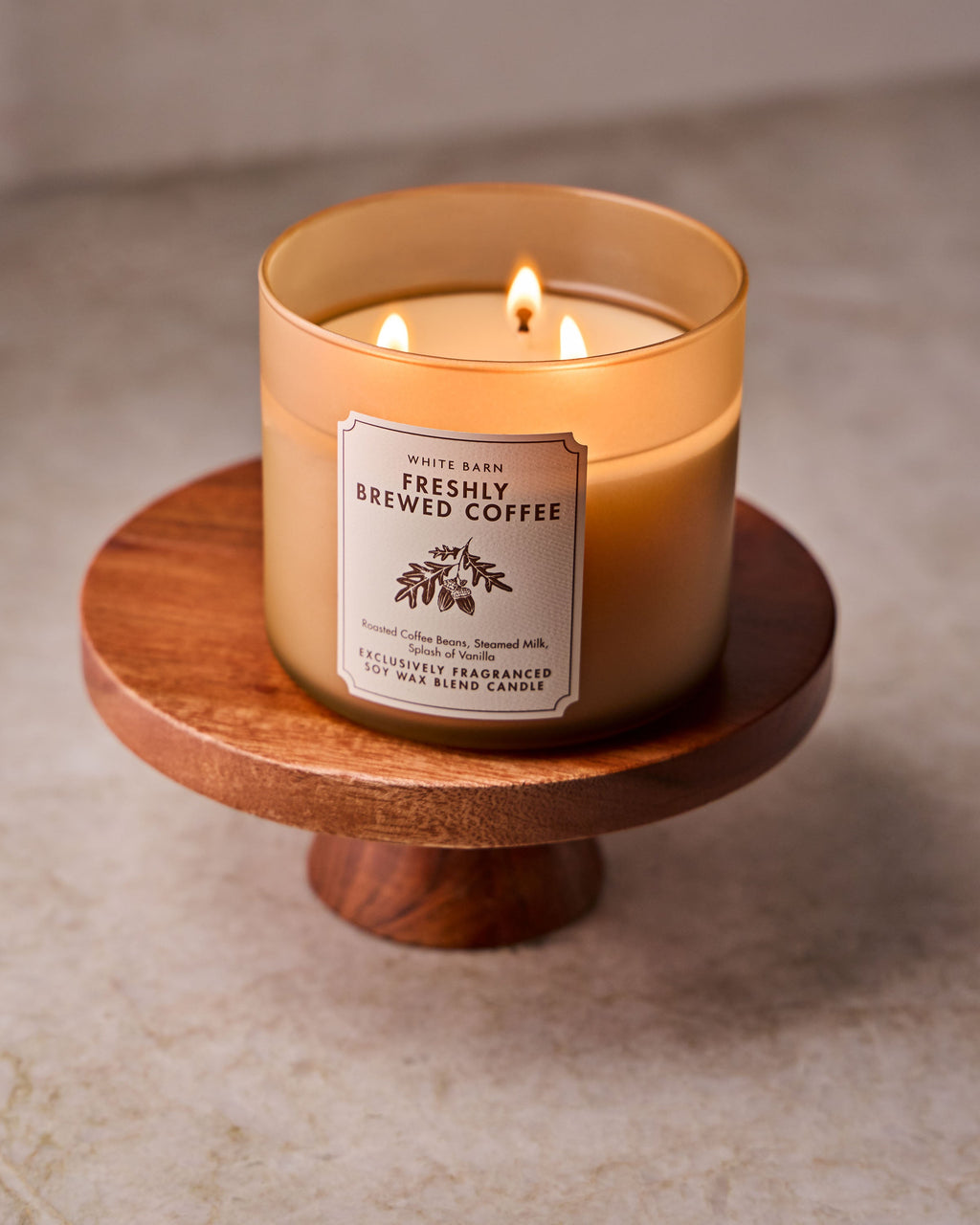 Freshly Brewed Coffee 3-Wick Candle image 3