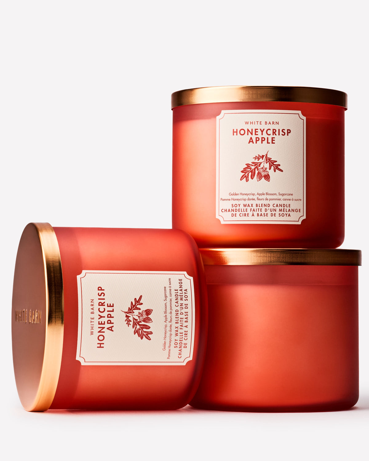 Honeycrisp Apple 3-Wick Candle image 2