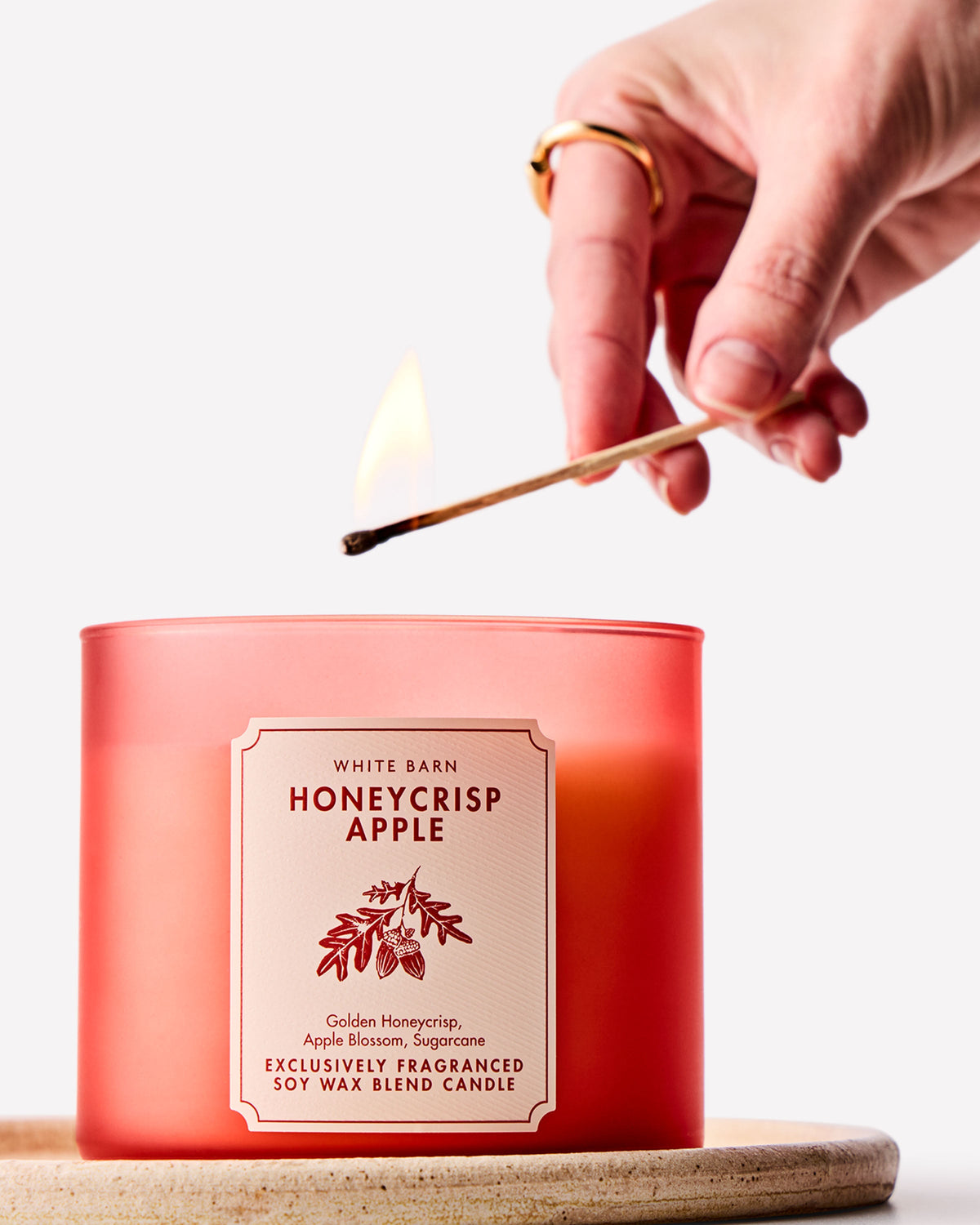 Honeycrisp Apple 3-Wick Candle image 5