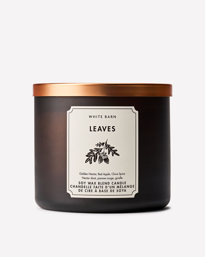 Leaves 3-Wick Candle