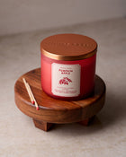 Pumpkin Apple 3-Wick Candle image 4