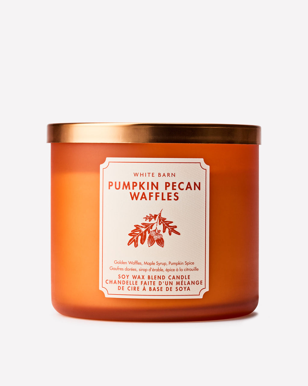 Pumpkin Pecan Waffles 3-Wick Candle