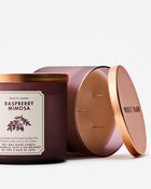 Raspberry Mimosa 3-Wick Candle image 2