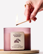 Raspberry Mimosa 3-Wick Candle image 4