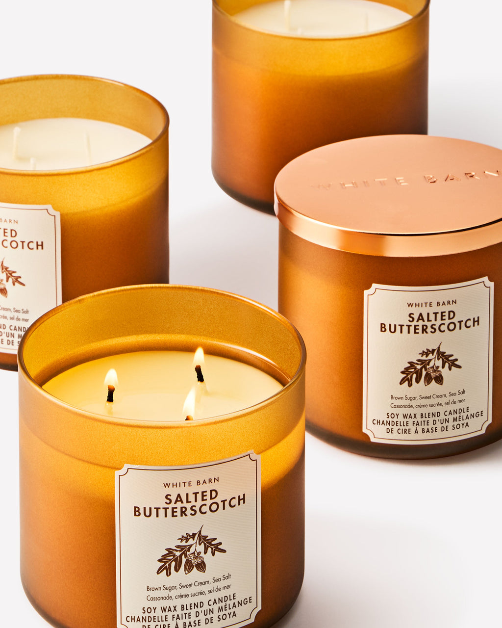 Salted Butterscotch 3-Wick Candle image 2