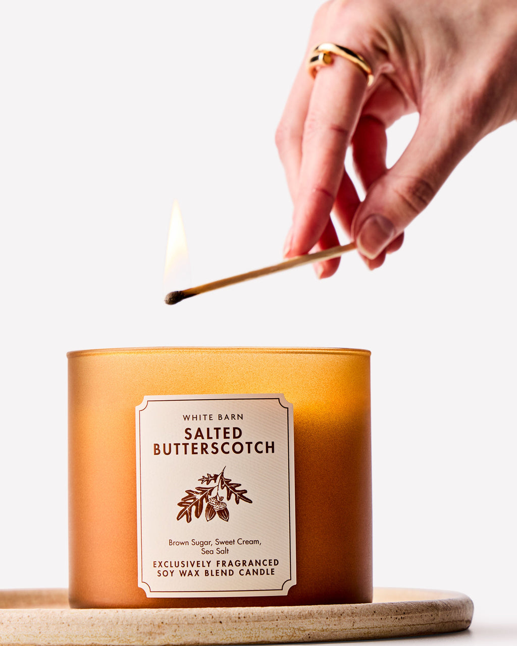 Salted Butterscotch 3-Wick Candle image 4