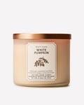 White Pumpkin 3-Wick Candle