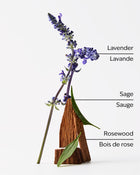 Lavender + Jasmine Fragrance-Infused Liquidless Reeds image 3