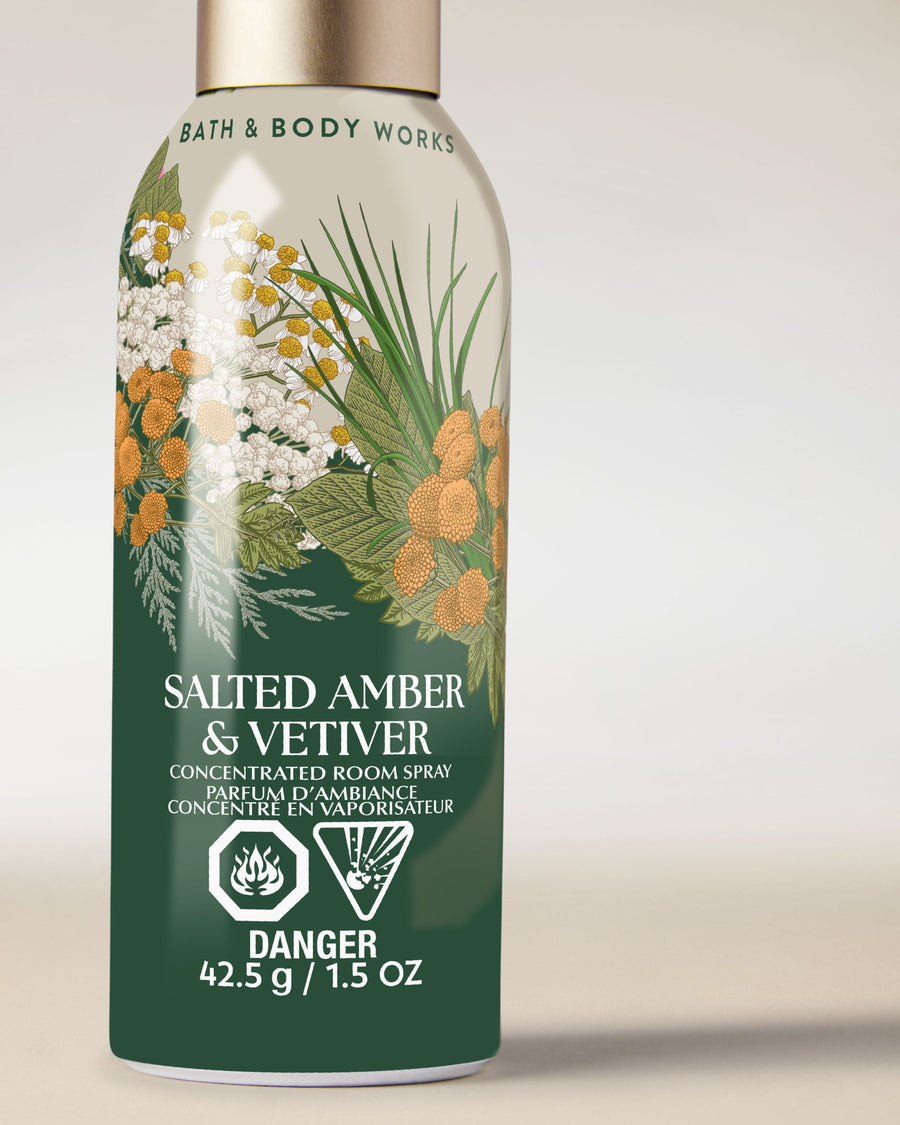 Salted Amber & Vetiver Concentrated Room Spray image 2