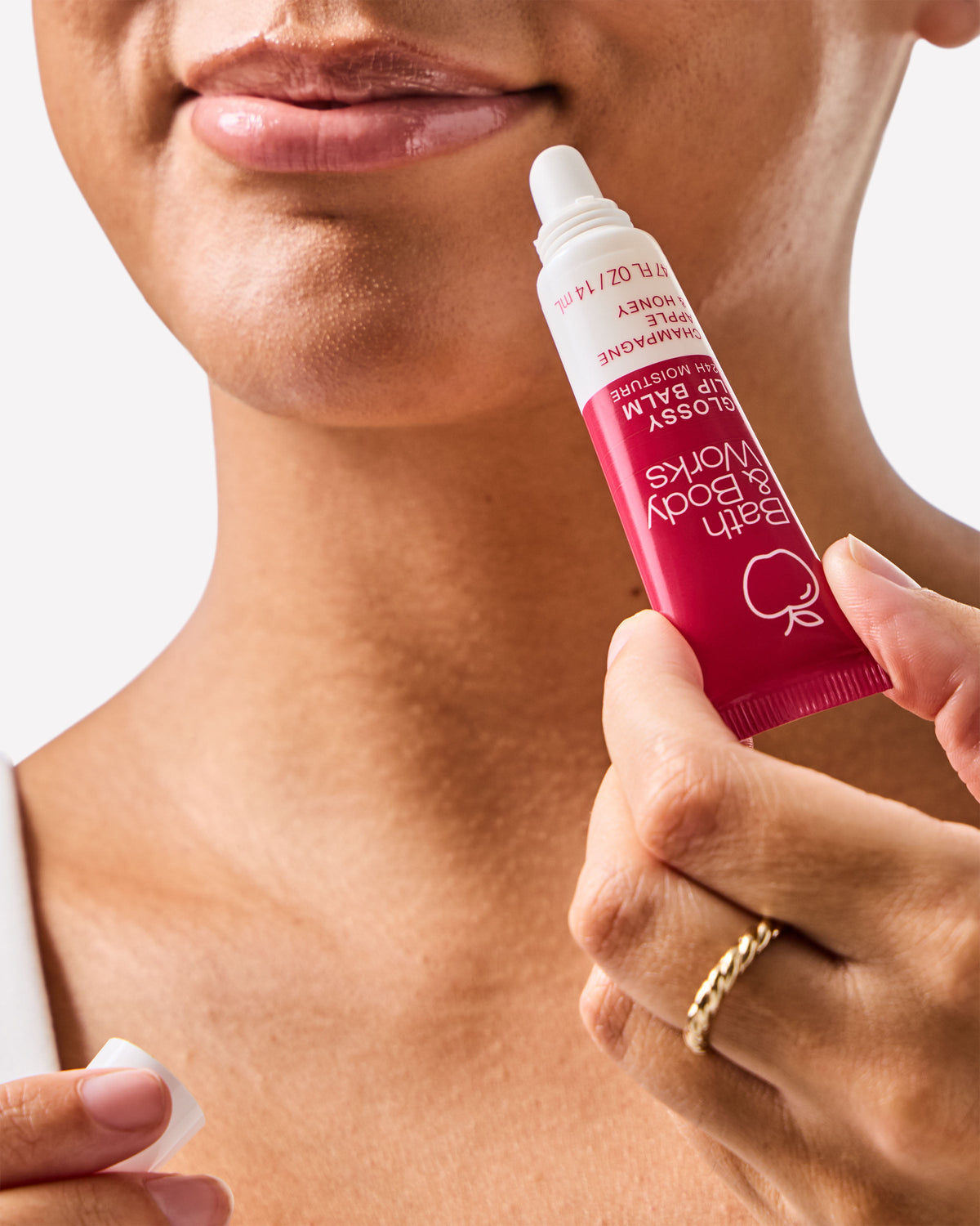 Champagne Apple & Honey Glossy Lip Balm image 5