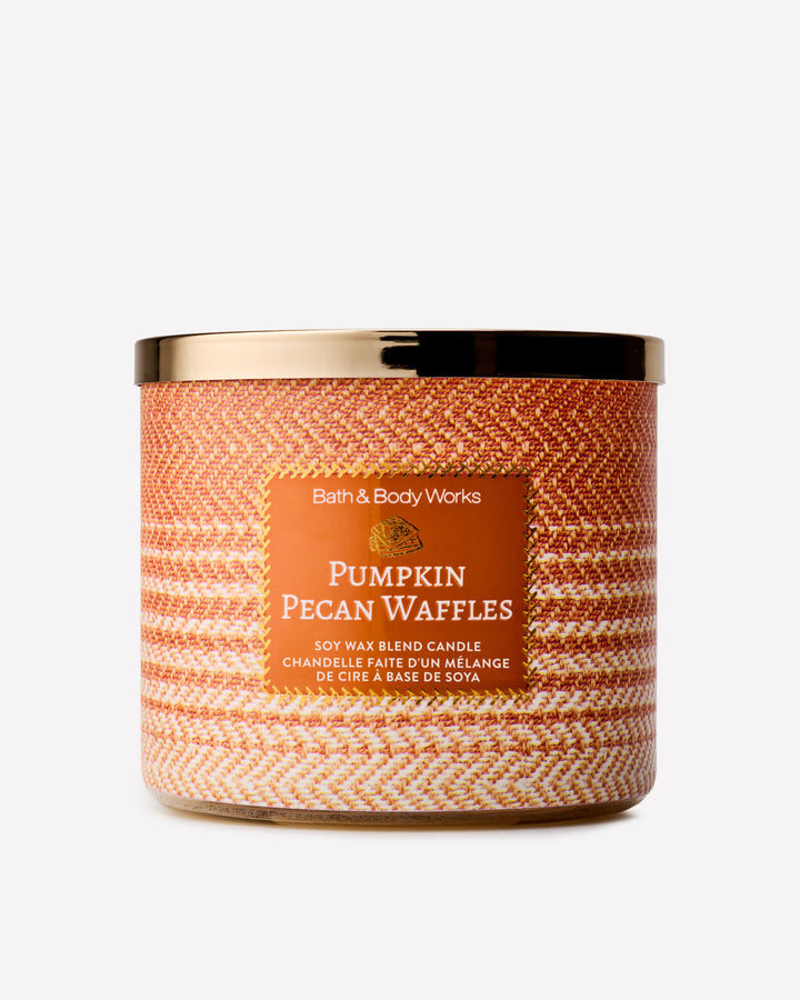 Pumpkin Pecan Waffles 3-Wick Candle