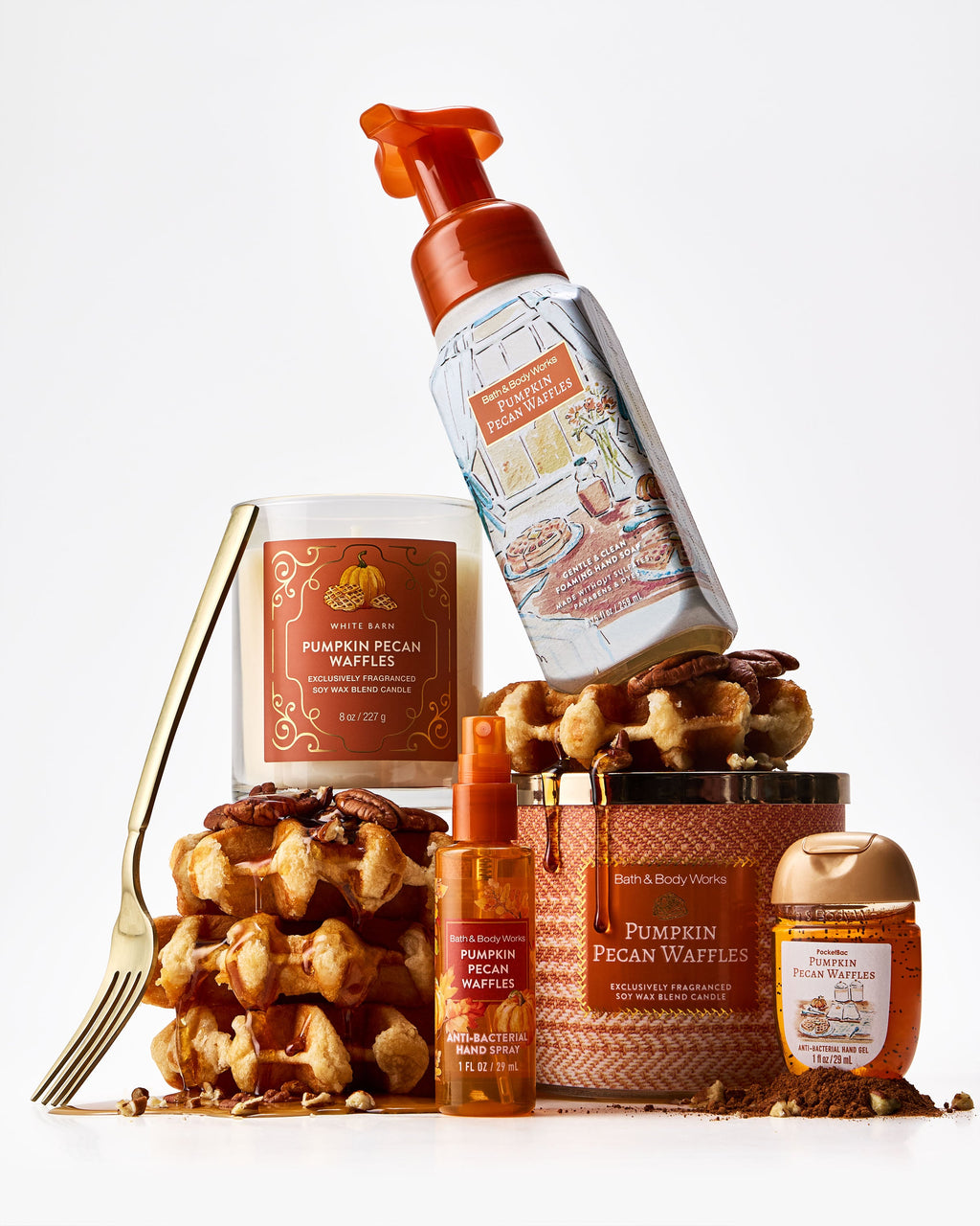 Pumpkin Pecan Waffles 3-Wick Candle image 6