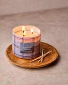Mahogany Vanilla 3-Wick Candle image 3