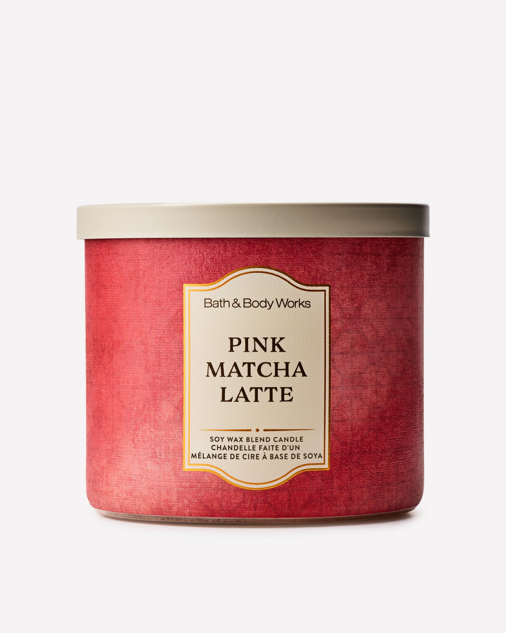 Pink Matcha Latte 3-Wick Candle