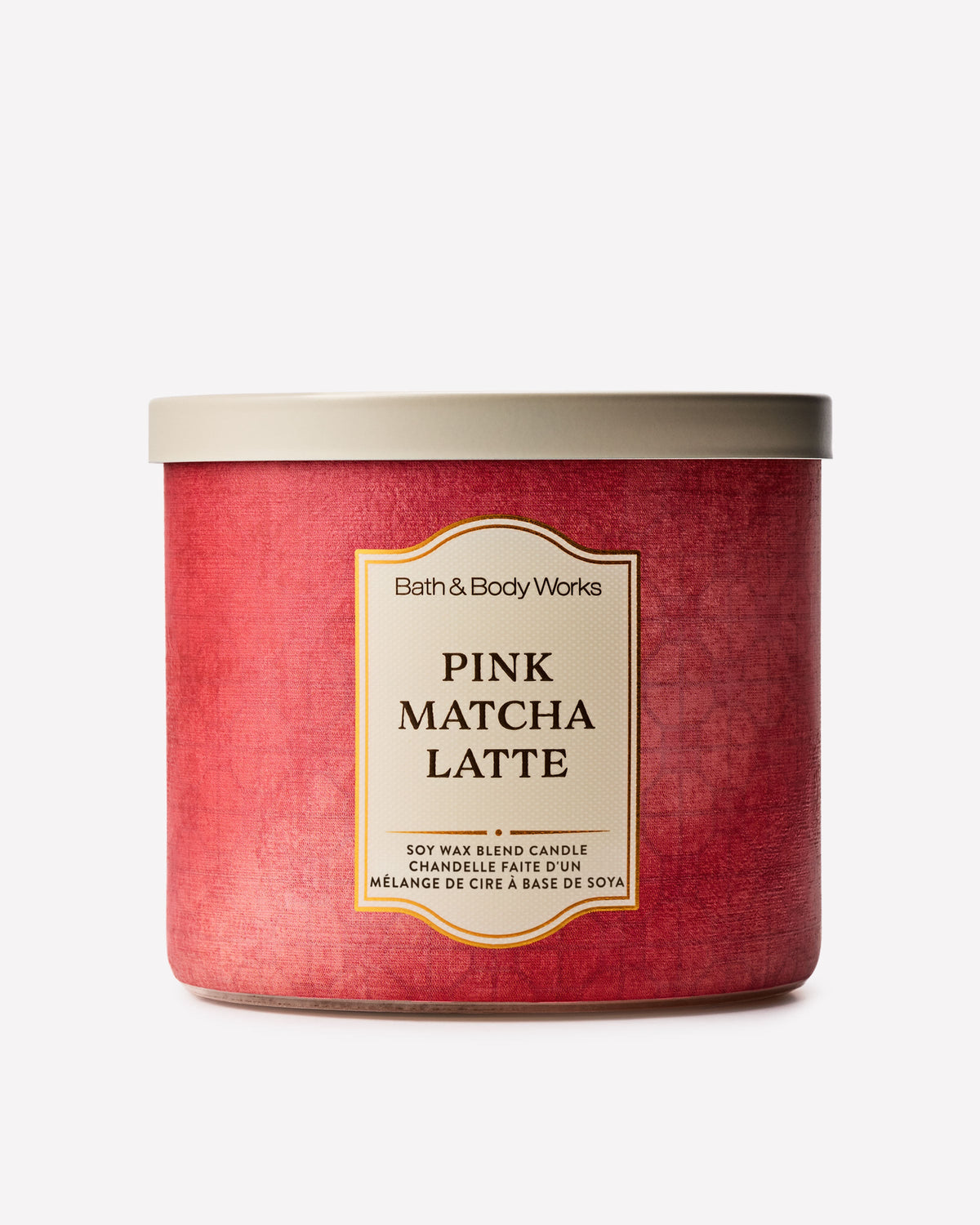 Pink Matcha Latte 3-Wick Candle