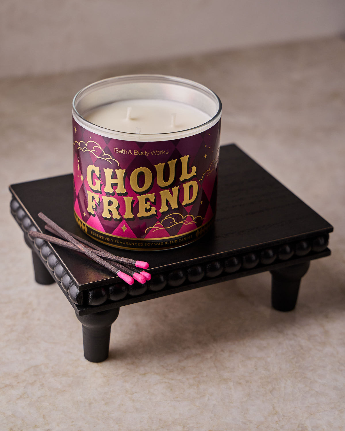 Ghoul Friend 3-Wick Candle image 4