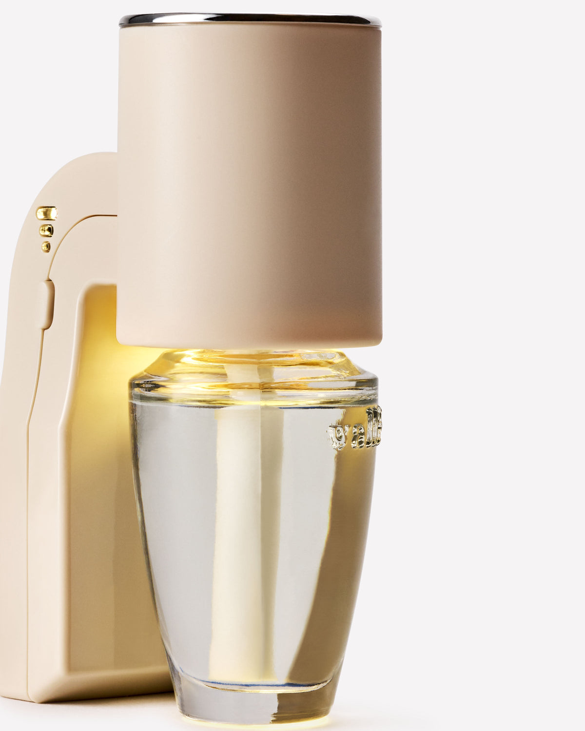 Cream Cylinder Scent Control Nightlight Wallflowers Fragrance Plug image 2