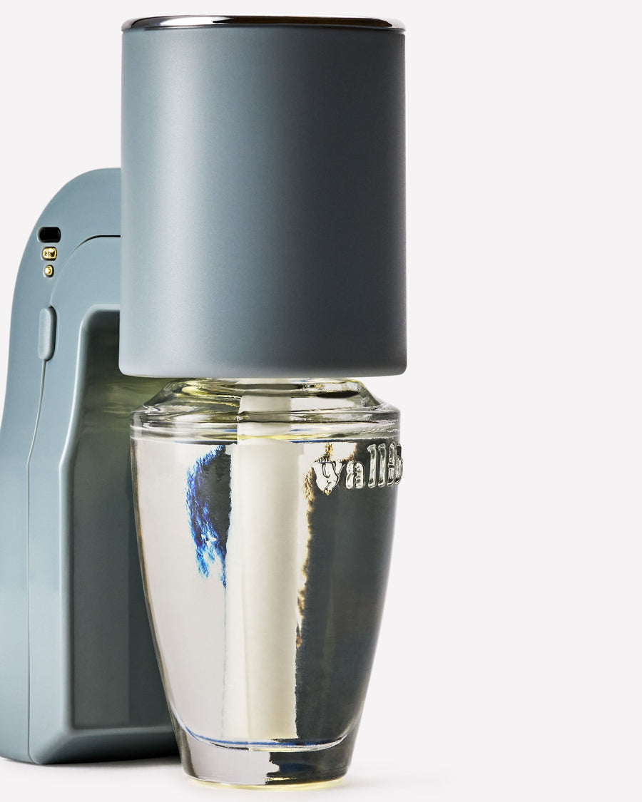 Light Blue Cylinder Scent Control Nightlight Wallflowers Fragrance Plug image 2