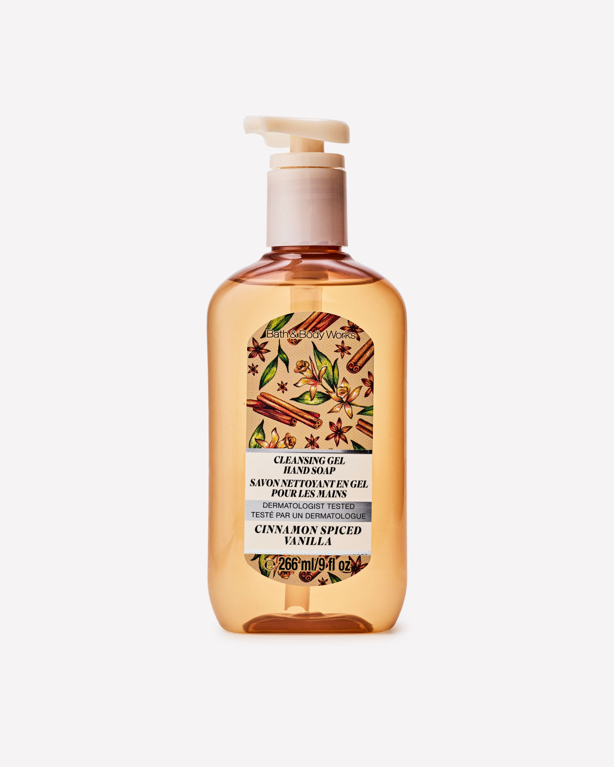 Cinnamon Spiced Vanilla Cleansing Gel Hand Soap