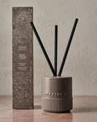 Brown Ceramic Reed Vessel image 2
