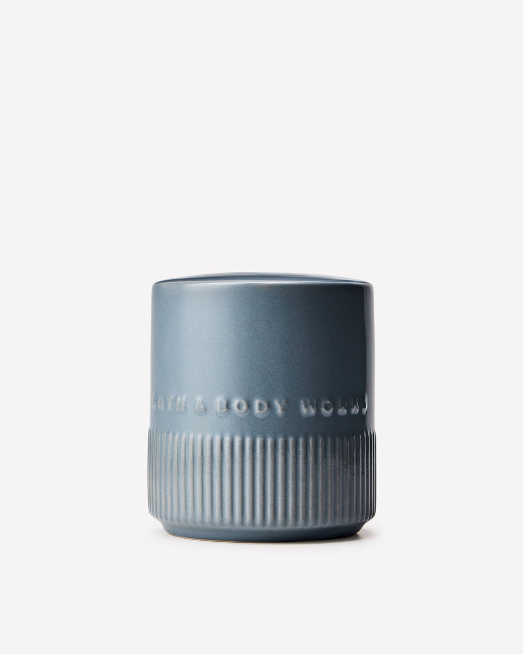 Light Blue Ceramic Reed Vessel