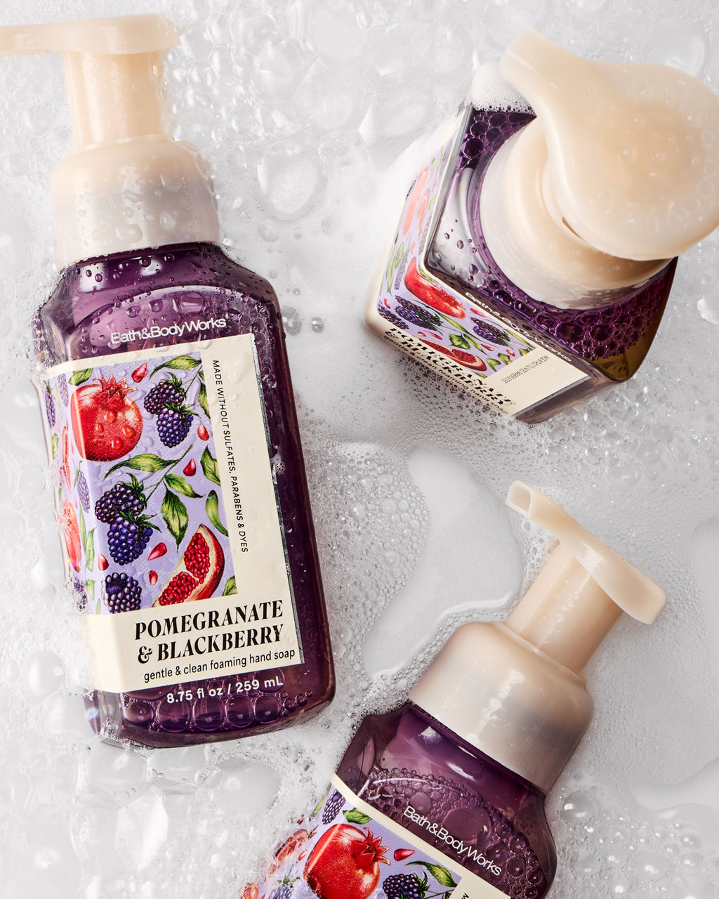Pomegranate & Blackberry Gentle & Clean Foaming Hand Soap image 4