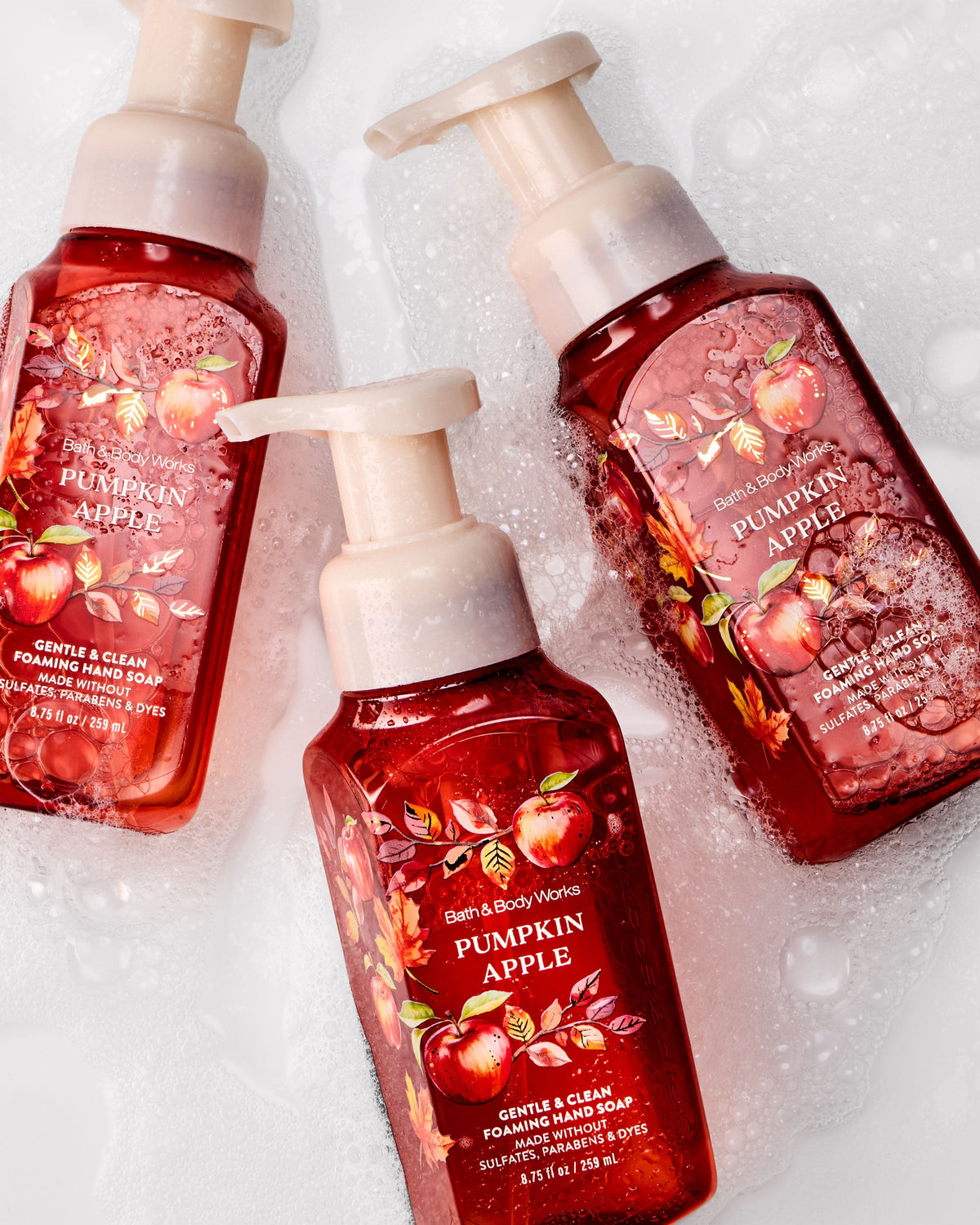Pumpkin Apple Gentle & Clean Foaming Hand Soap image 4
