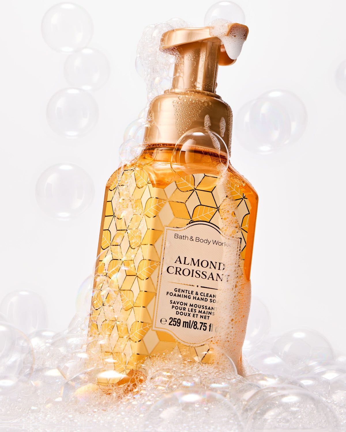 Almond Croissant Gentle & Clean Foaming Hand Soap image 2
