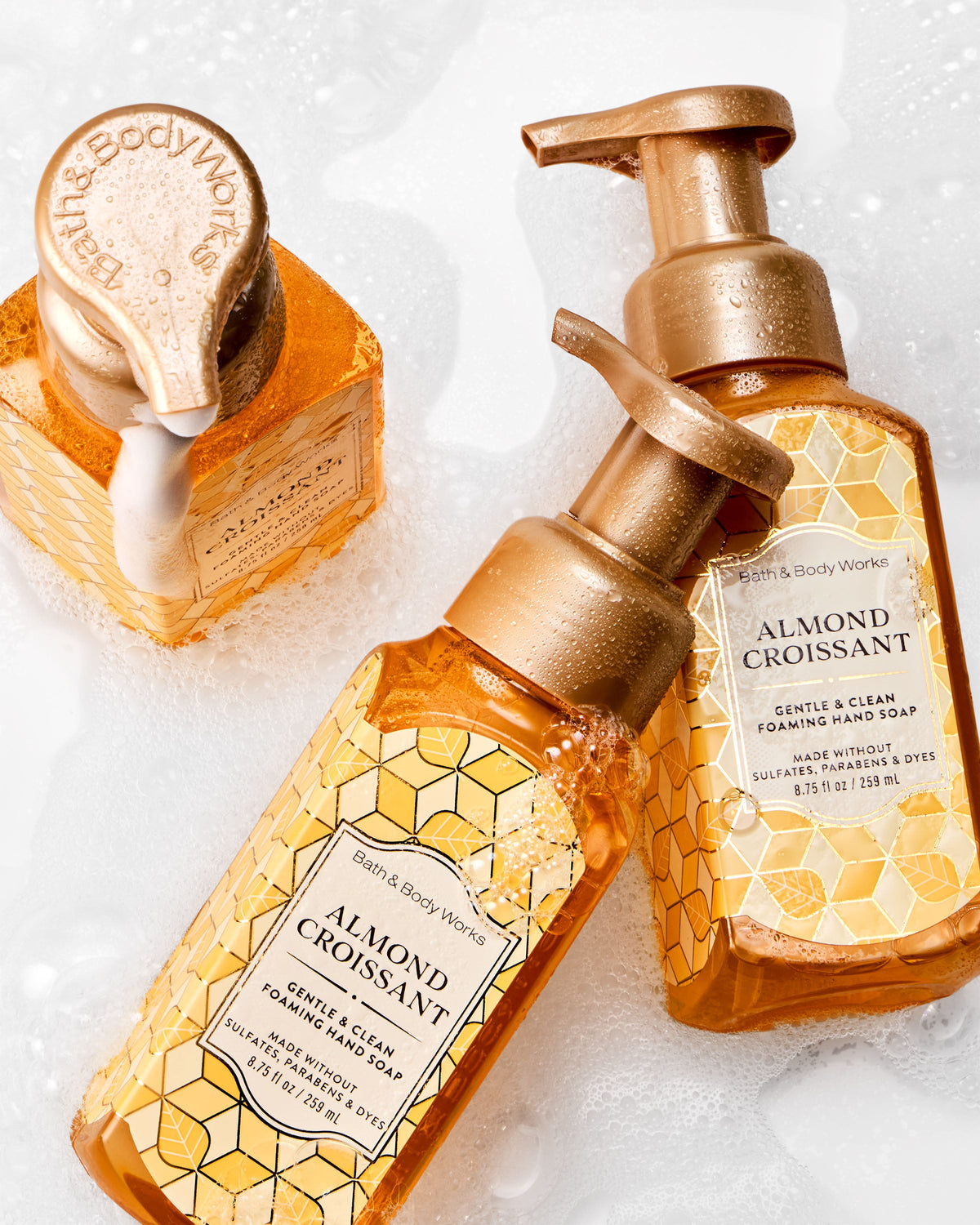 Almond Croissant Gentle & Clean Foaming Hand Soap image 4