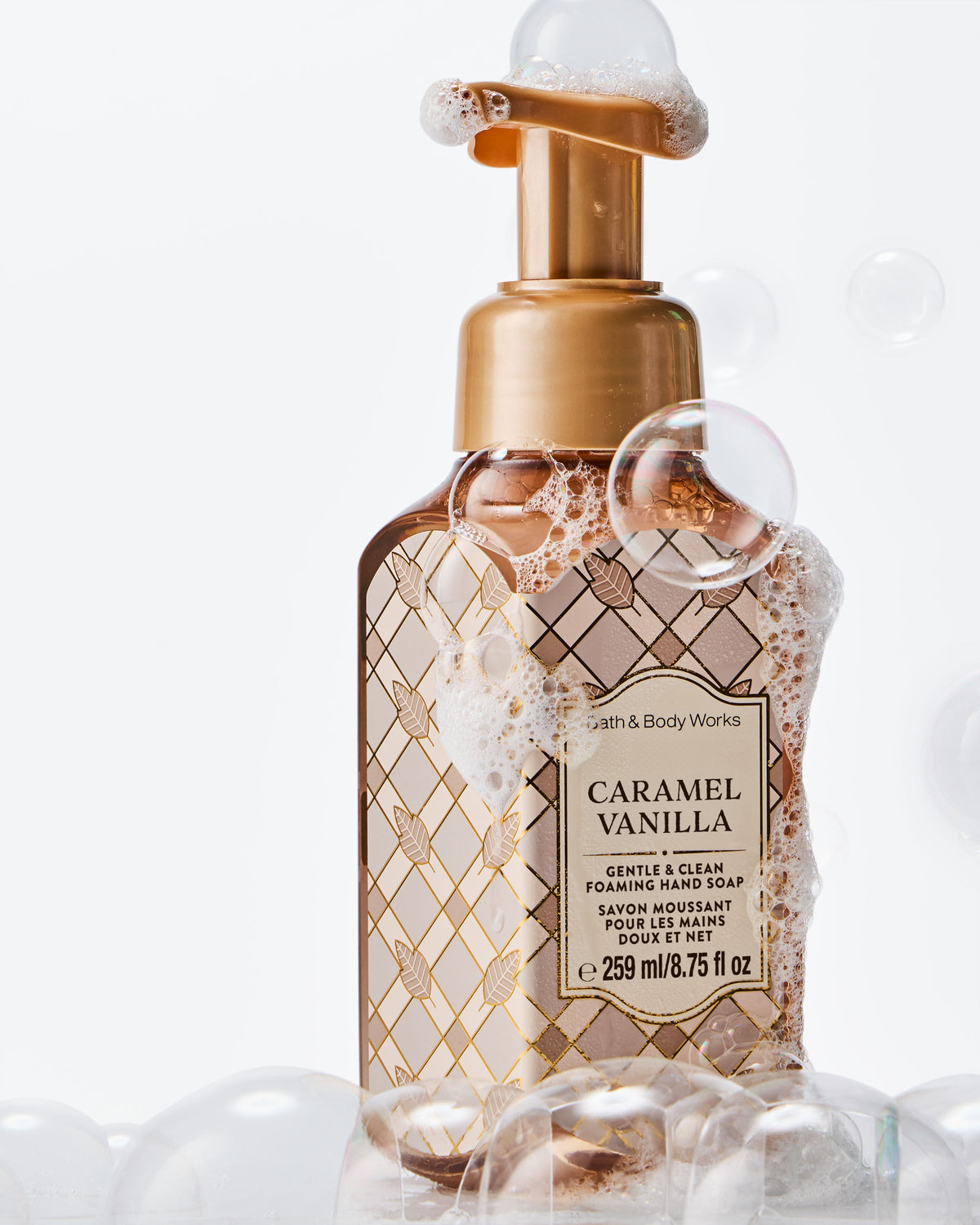 Caramel Vanilla Gentle & Clean Foaming Hand Soap image 2