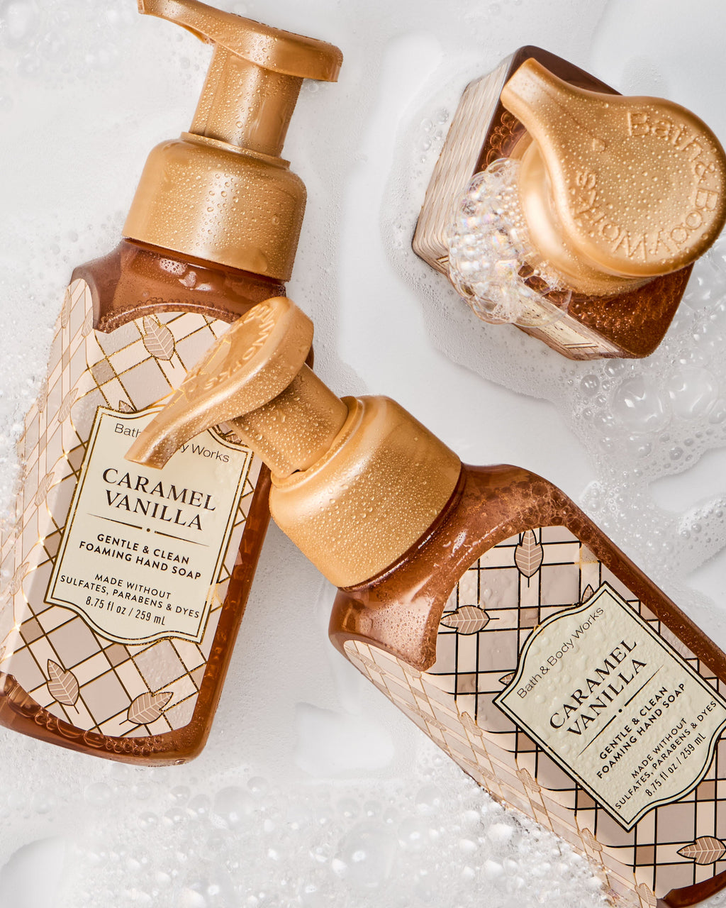Caramel Vanilla Gentle & Clean Foaming Hand Soap image 4