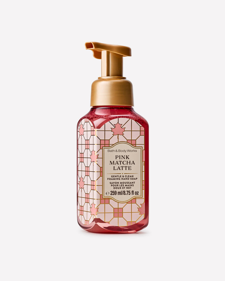 Pink Matcha Latte Gentle & Clean Foaming Hand Soap
