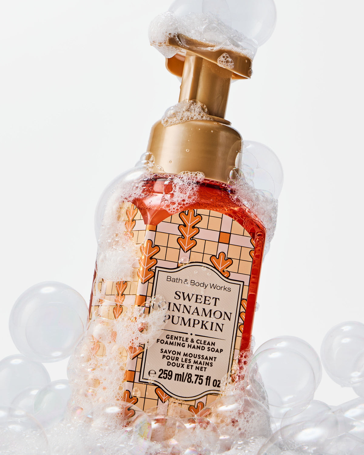 Sweet Cinnamon Pumpkin Gentle & Clean Foaming Hand Soap image 2