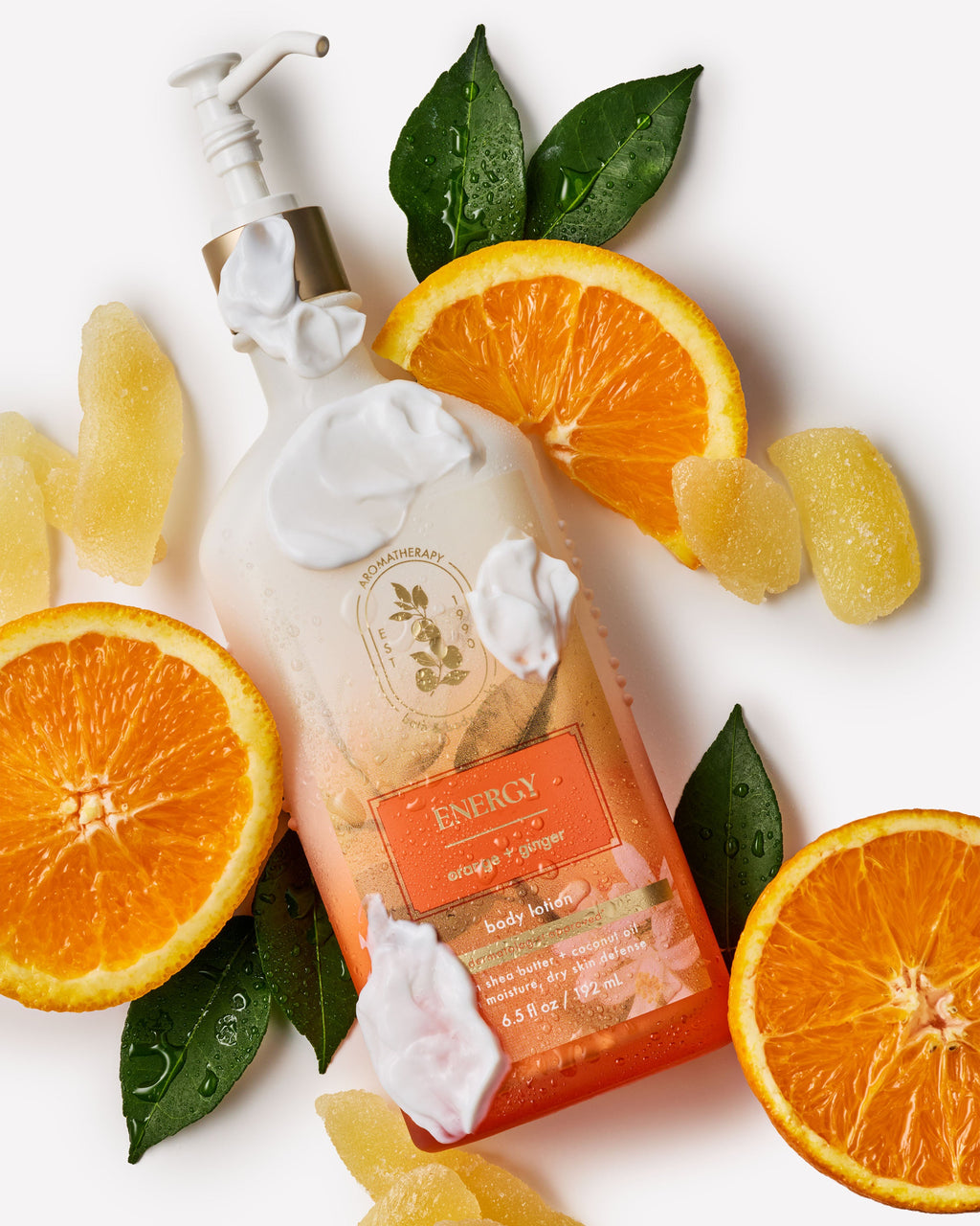 Orange Ginger Moisturizing Body Lotion image 4