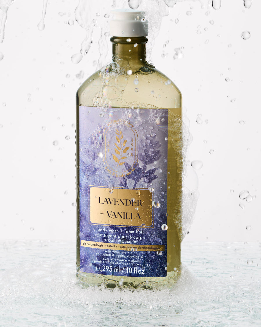 Lavender Vanilla Body Wash & Foam Bath image 2
