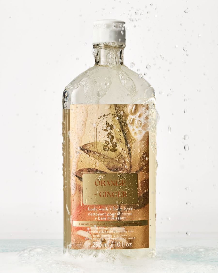 Orange Ginger Body Wash & Foam Bath image 2