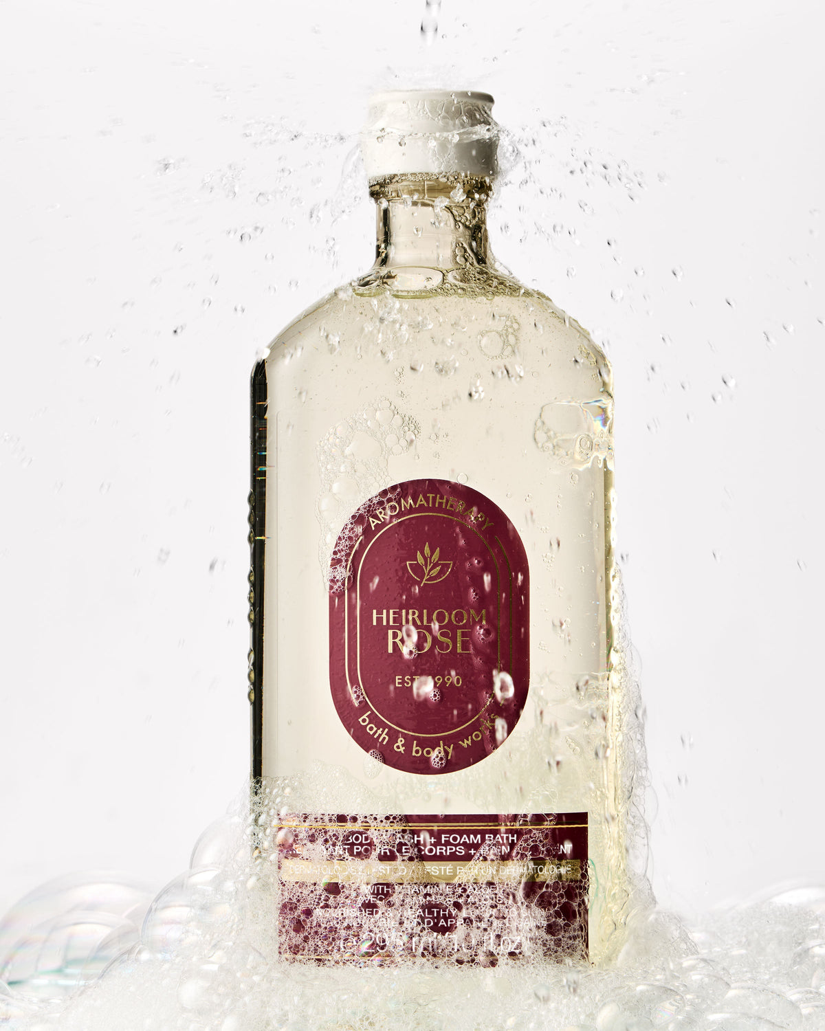 Heirloom Rose Body Wash & Foam Bath image 2